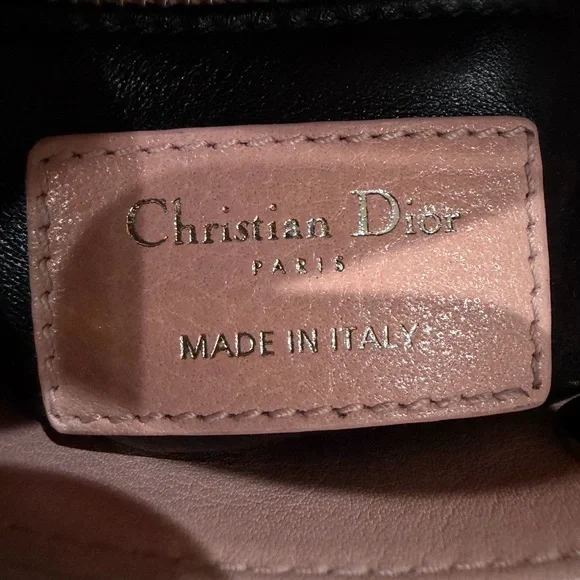 Limited Edition Lady Dior Pink Embroidered Sequin Floral Bag Christian Dior - Picture 6 of 17